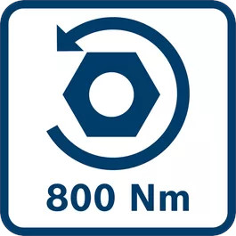 Предельный крутящий момент 800 Н•м